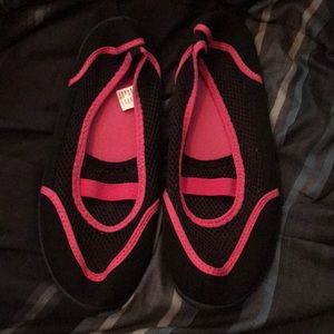 open to offers Pink and Black Water Shoes